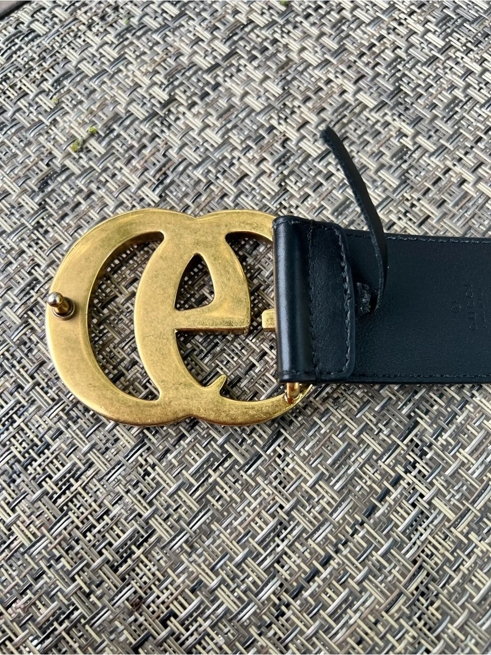 Gucci GG Marmont Black Leather